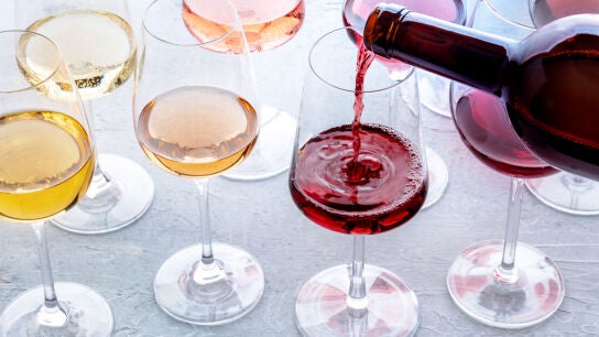 Diferentes tipos de vino