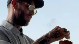 Sergio Ramos en un vídeo de sus redes sociales Sergio Ramos en un vídeo de sus redes sociales