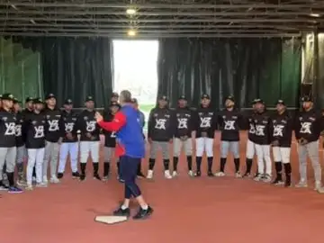 Imagen del equipo de béisbol de 19 jugadores venezolanos Imagen del equipo de béisbol de 19 jugadores venezolanos