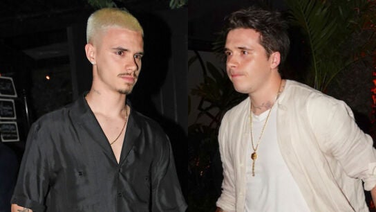 Montaje entre Romeo y Brooklyn Beckham
