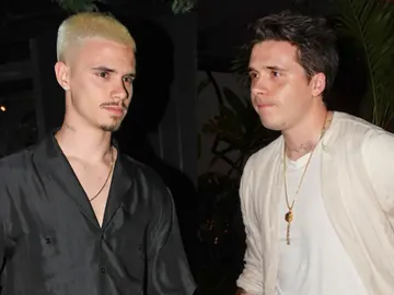 Montaje entre Romeo y Brooklyn Beckham Montaje entre Romeo y Brooklyn Beckham