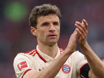Thomas Müller con el Bayern Múnich Thomas Müller con el Bayern Múnich