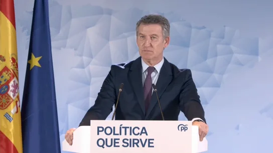 Feijóo presenta 10 propuestas para mitigar los afectos de los aranceles: "Está en riesgo nuestra prosperidad y seguridad" Feijóo presenta 10 propuestas para mitigar los afectos de los aranceles: "Está en riesgo nuestra prosperidad y seguridad"