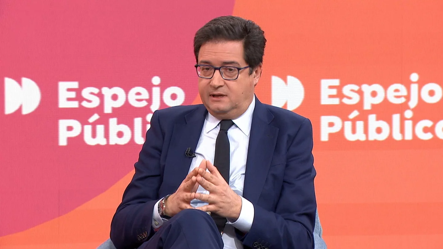Óscar Puente en Espejo Público. Óscar Puente en Espejo Público.