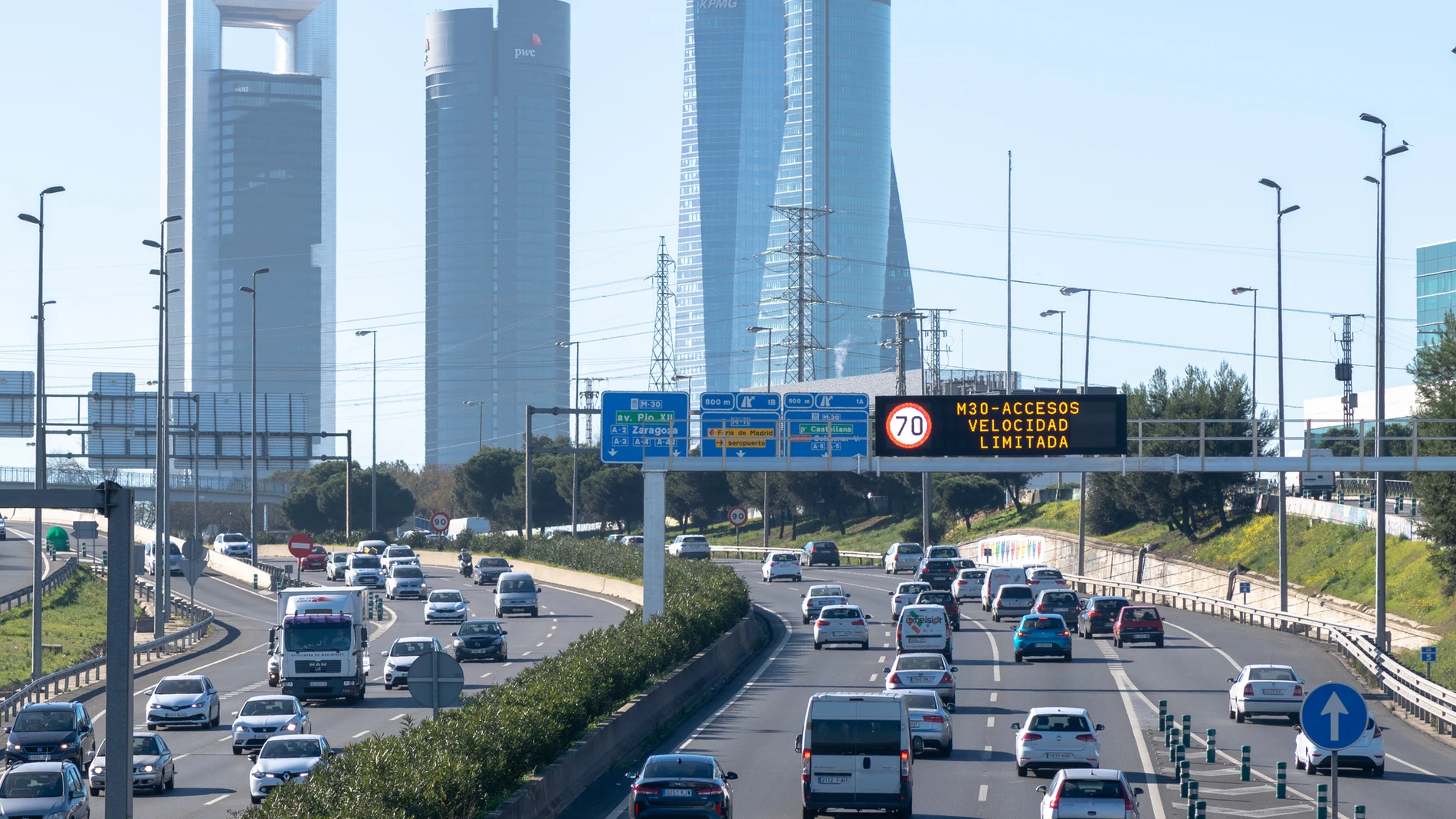 Carretera M-30 de Madrid Carretera M-30 de Madrid