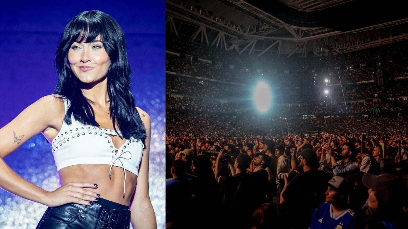 El Real Madrid suspende los dos conciertos de Aitana en el Santiago Bernabéu