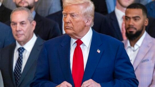El presidente de EEUU Donald Trump