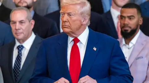 El presidente de EEUU Donald Trump El presidente de EEUU Donald Trump