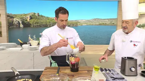 Tritura los ingredientes Tritura los ingredientes