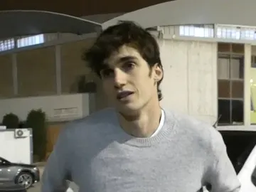 Pablo Urdangarin a la salida de un partido Pablo Urdangarin a la salida de un partido