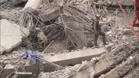 Esperanza entre los escombros de Bangkok: detectan señales de vida dos semanas después del terremoto Esperanza entre los escombros de Bangkok: detectan señales de vida dos semanas después del terremoto