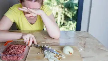 Cortar cebolla Cortar cebolla