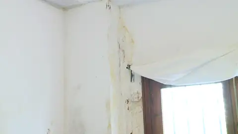 Mugre en las paredes de la residencia Mugre en las paredes de la residencia