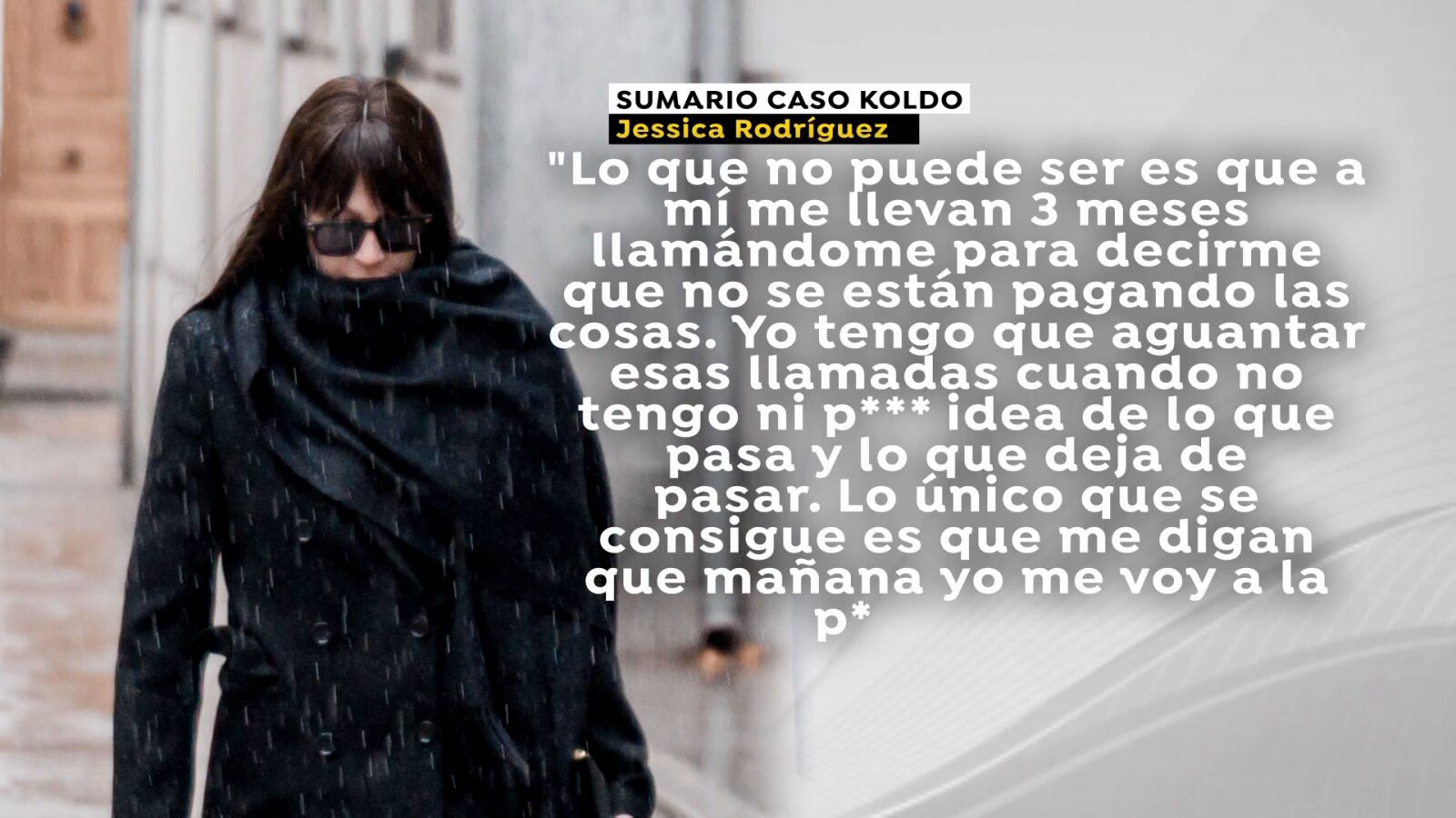 Los audios de Jéssica Rodríguez a Koldo García por los impagos del piso que la trama le pagaba: 