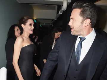 Ben Affleck y Angelina Jolie en la 18th Annual Hollywood Film Awards en 2014 Ben Affleck y Angelina Jolie en la 18th Annual Hollywood Film Awards en 2014