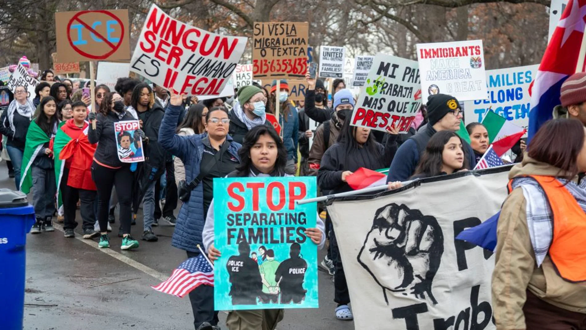 Manifestación inmigrantes EEUU Manifestación inmigrantes EEUU