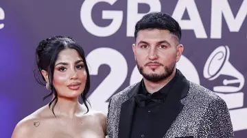Lola Romero y Omar Montes en los Latin Grammy 2023 Lola Romero y Omar Montes en los Latin Grammy 2023