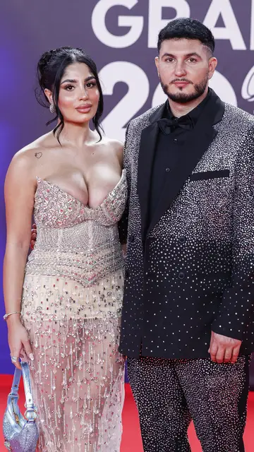 Lola Romero y Omar Montes en los Latin Grammy 2023 Lola Romero y Omar Montes en los Latin Grammy 2023