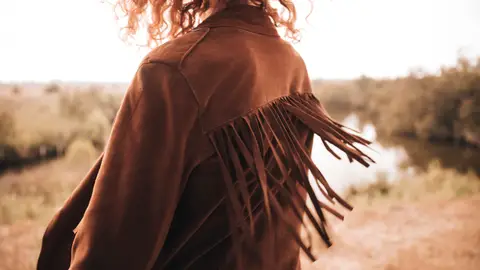 Cazadora de flecos Cazadora de flecos