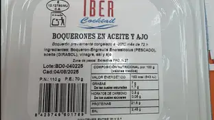 Alerta por listeriosis en un lote de boquerones en aceite y ajo distribuidos en la Comunidad Valencia y Murcia Alerta por listeriosis en un lote de boquerones en aceite y ajo distribuidos en la Comunidad Valencia y Murcia