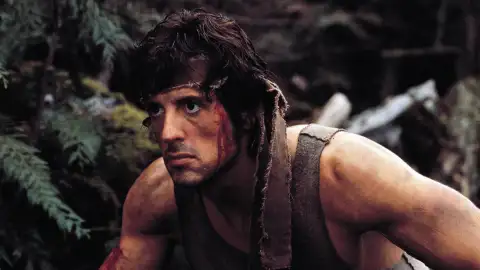 Sylvester Stallone en Acorralado (Rambo) Sylvester Stallone en Acorralado (Rambo)