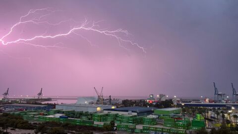 Tormenta granizo en Alicante