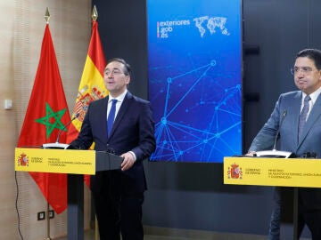 José Manuel Albares y Nasser Bourita 
