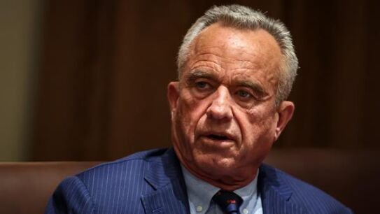 El secretario del Departamento de Salud, Robert F. Kennedy Jr.