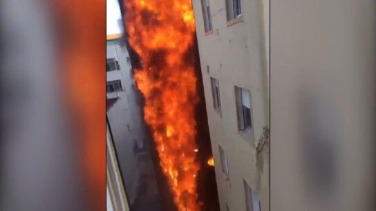 Incendio en Castell&oacute;n