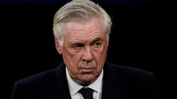 Carlo Ancelotti en el partido contra el Arsenal Carlo Ancelotti en el partido contra el Arsenal