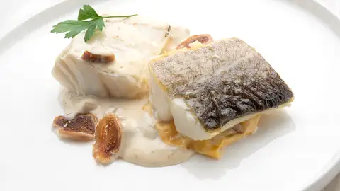 Bacalao con higos secos y miel Bacalao con higos secos y miel