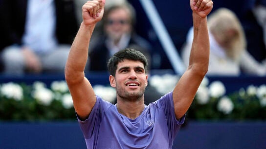 Alcaraz, tras tumbar a Djere en Barcelona
