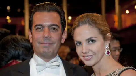 Gonzalo Vargas Llosa y Genoveva Casanova en 2010 Gonzalo Vargas Llosa y Genoveva Casanova en 2010