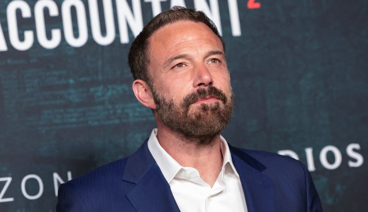 Ben Affleck en el estreno de El contable 2