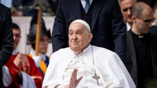 Imagen de archivo del papa Francisco.