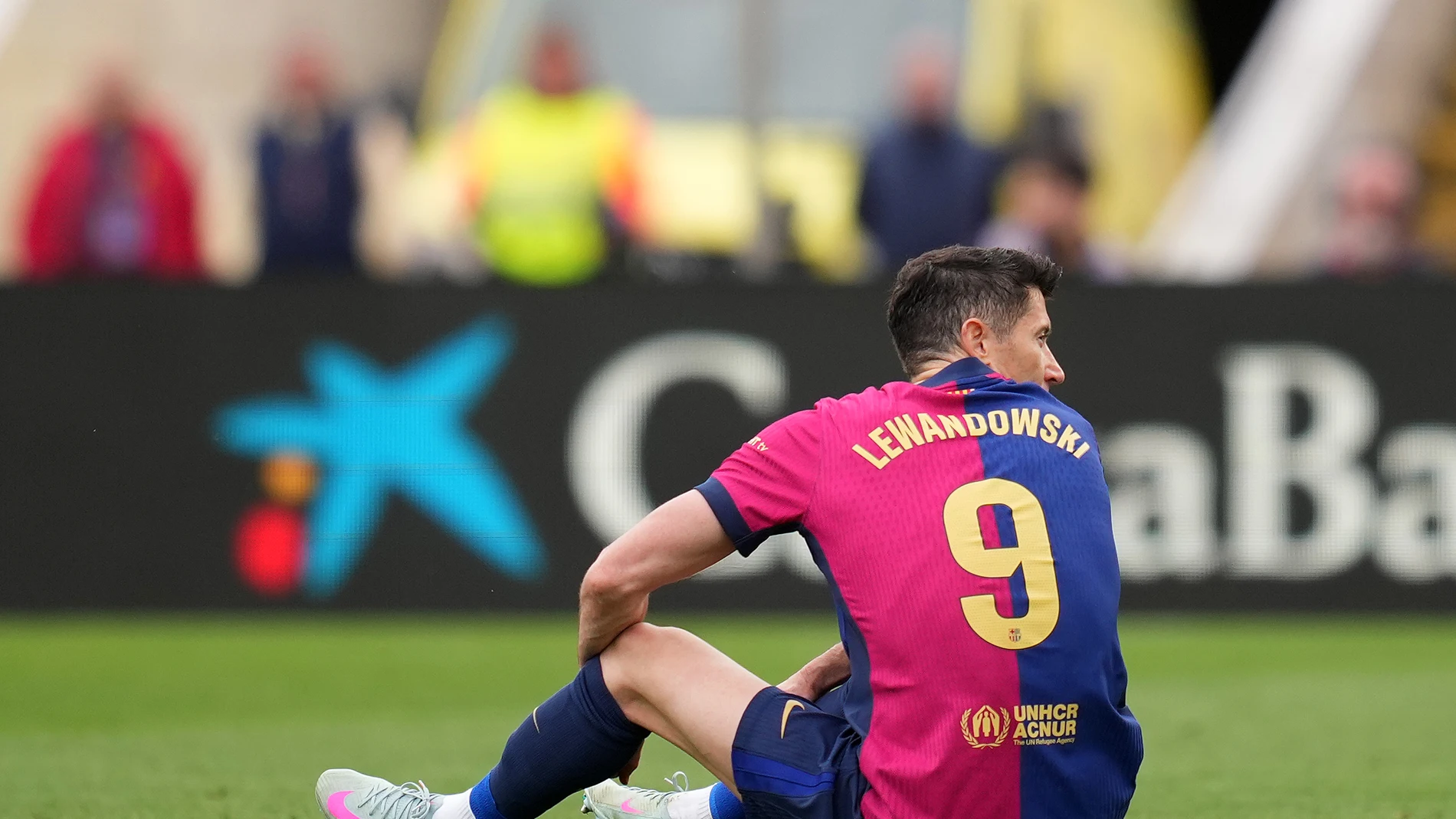 Lewandowski, lesionado en el partido ante el Celta Lewandowski, lesionado en el partido ante el Celta