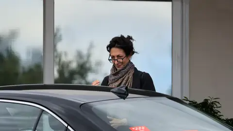 Claudia Stilianopoulos tras visitar a Ernesto de Hannover Claudia Stilianopoulos tras visitar a Ernesto de Hannover