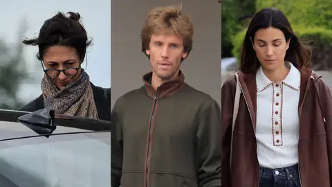 Claudia Stilianopoulos, Christian de Hannover y Sassa de Osma visitando a Ernesto de Hannover Claudia Stilianopoulos, Christian de Hannover y Sassa de Osma visitando a Ernesto de Hannover