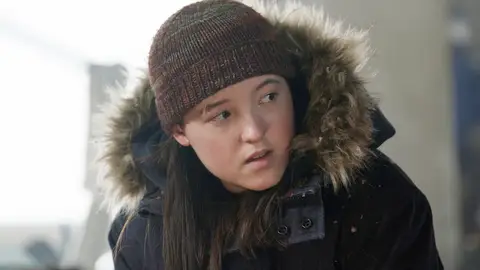 Bella Ramsey como Ellie en la temporada 2 de The Last of Us Bella Ramsey como Ellie en la temporada 2 de The Last of Us