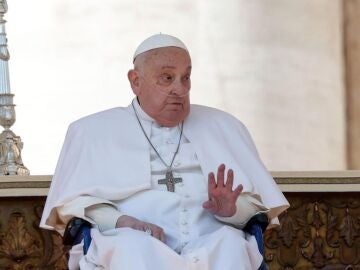 Imagen de archivo de este mes de abril del papa Francisco