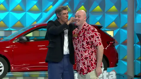 David alcanza la gloria en su segunda oportunidad en La ruleta de la suerte David alcanza la gloria en su segunda oportunidad en La ruleta de la suerte