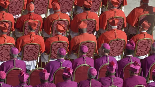 Acto de nombramiento de cardenales en la basílica vaticana de San Pedro Acto de nombramiento de cardenales en la basílica vaticana de San Pedro