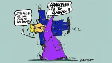 La muerte del papa Francisco, en la viñeta gráfica La muerte del papa Francisco, en la viñeta gráfica