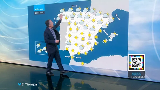 La previsión del tiempo de Roberto Brasero Antena 3 Noticias