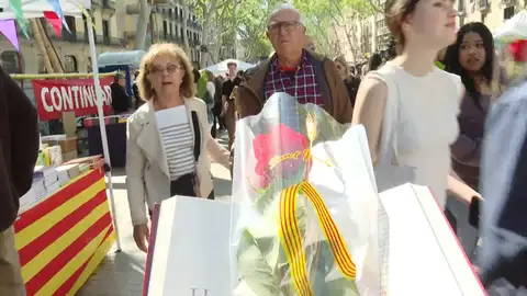 Día de Sant Jordi en Barcelona Antena 3 Noticias