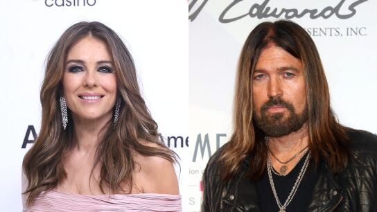 Elizabeth Hurley y Billy Ray Cyrus