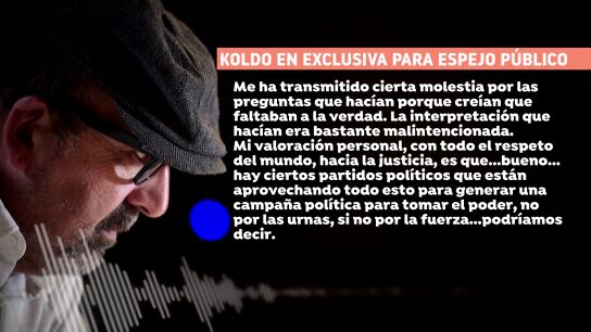 Koldo Garc&iacute;a, en Espejo P&uacute;blico