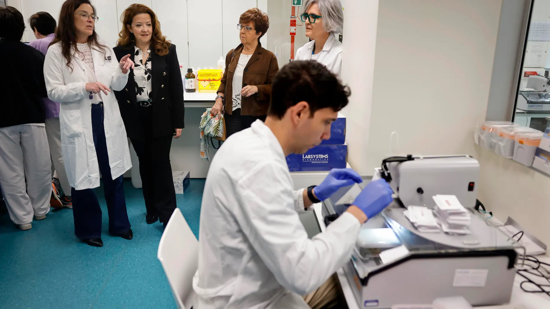 El Laboratorio de Cribado Neonatal del Hospital público Universitario Gregorio Marañón El Laboratorio de Cribado Neonatal del Hospital público Universitario Gregorio Marañón