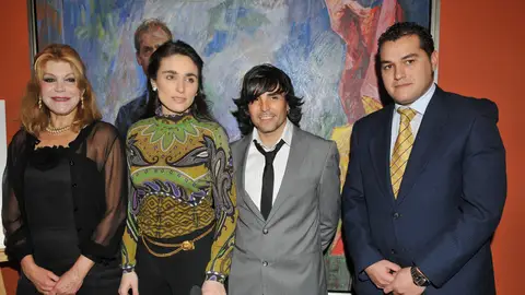 La baronesa Thyssen y Paloma Segrelles en 2010 La baronesa Thyssen y Paloma Segrelles en 2010