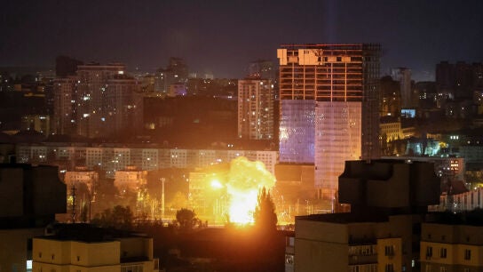 Kiev bajo las bombas
